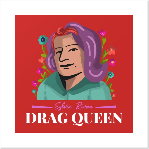 Sylvia Drag Queen Wall Art by Celebrate your pride